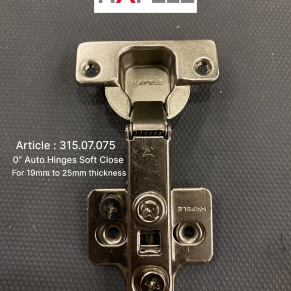 HAFELE HINGES SOFT CLOSE (imported range)