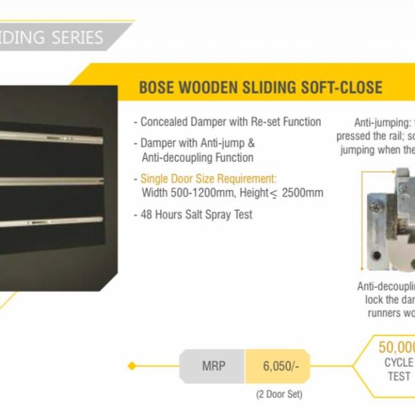 BOSE SLIDING ROLLER KIT (BSLD 009)