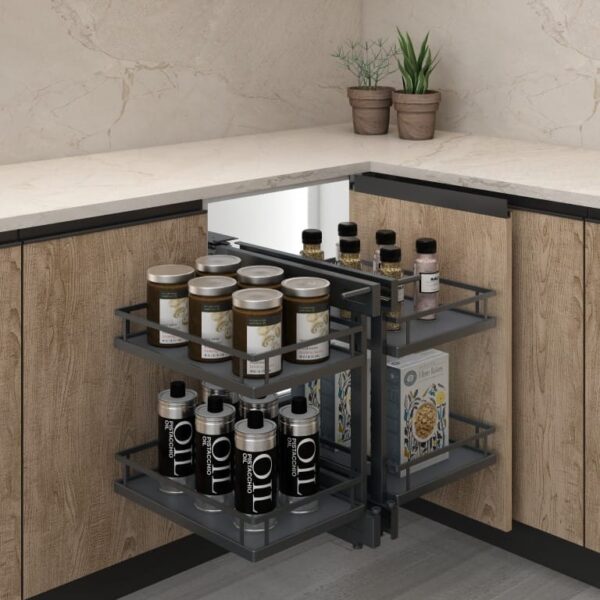 Ebco Magic Corner Double Pullout