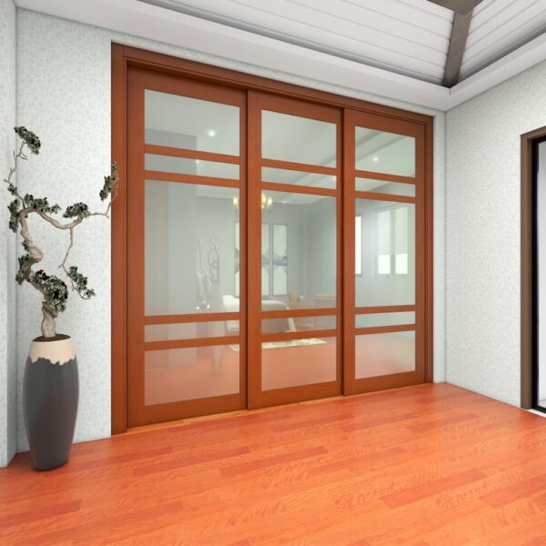 Ebco Sliding Door System 100 - Soft Close (for Wooden Door)